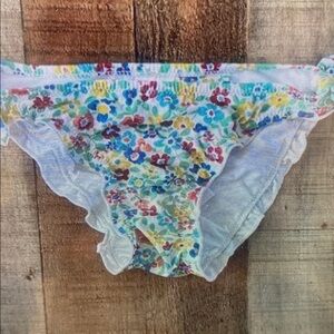 Floral Kids Bikini Bottom